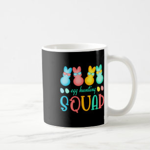 Caneca De Café Coelhinhos de Páscoa Felizes De Caça De Ovos