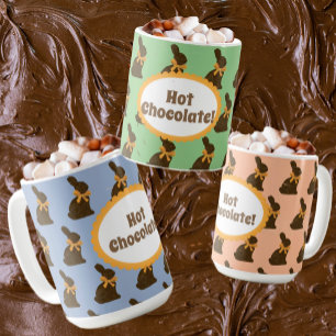 Caneca De Café Coelho Coelho de Chocolate Quente