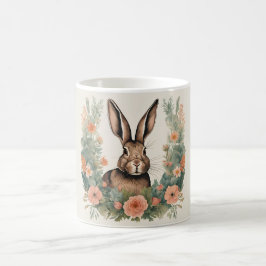 Caneca De Café Coelho Cugado de Cottagecore