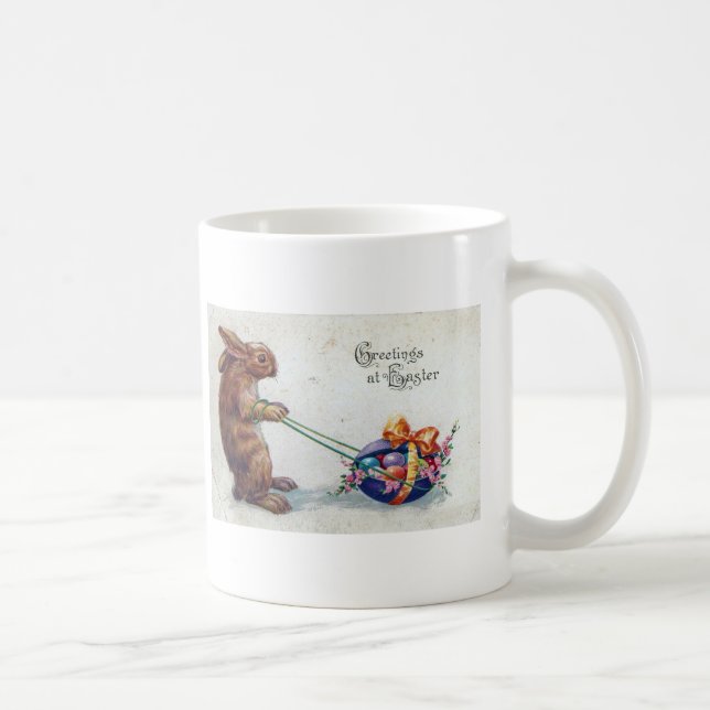Caneca De Café Coelho da Páscoa (Direita)