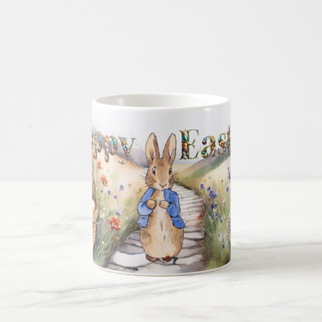 Caneca De Café coelho da Páscoa (Centro)