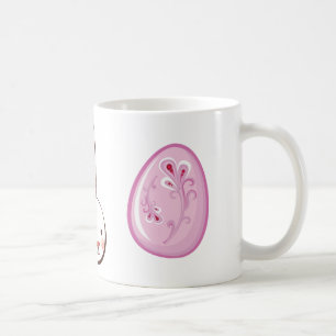 Caneca De Café Coelho da Páscoa e Ovos
