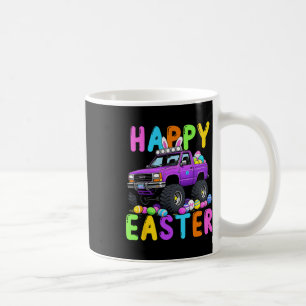 Caneca De Café Coelho da Páscoa Feliz Caminhão Monstro Loucura Di