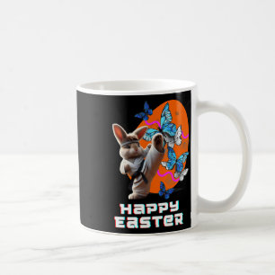 Caneca De Café Coelho de Karatê da Páscoa