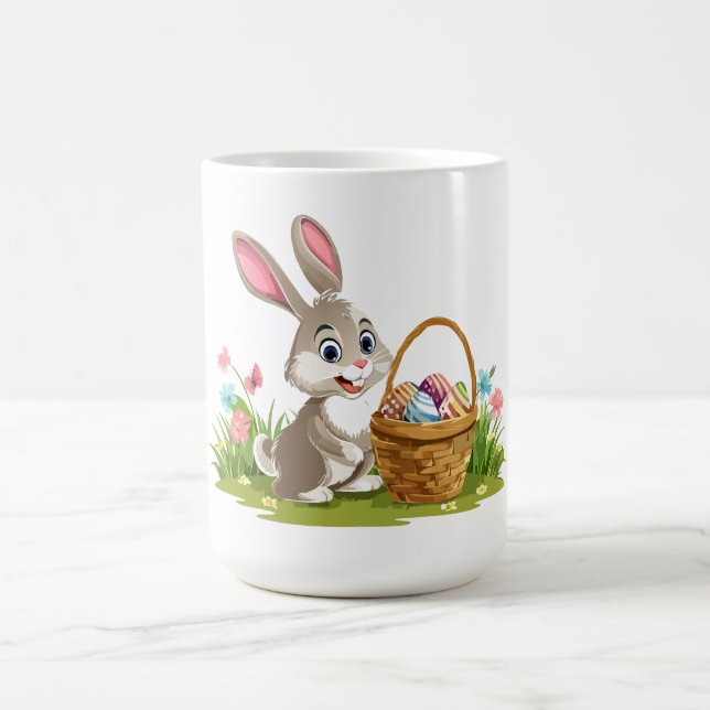 Caneca De Café coelho de Páscoa (Centro)