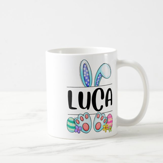 Caneca De Café Coelho de Páscoa Luca (Direita)