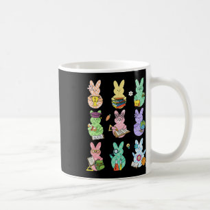 Caneca De Café Coelho de Páscoa Professor Feliz Ovos de Páscoa Re