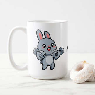 Caneca De Café Coelho de Treino Fofo para Crianças