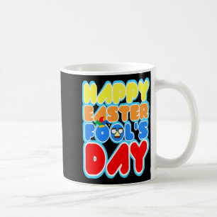 Caneca De Café Coelho do Dia de Páscoa Ovos Dia das Mentiras Engr