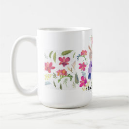 Caneca De Café Coelho e ovo de Páscoa aquática