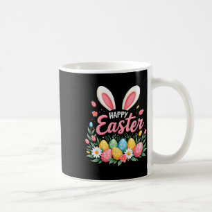 Caneca De Café Coelho Feliz Páscoa Primavera Ovos de Páscoa Camis