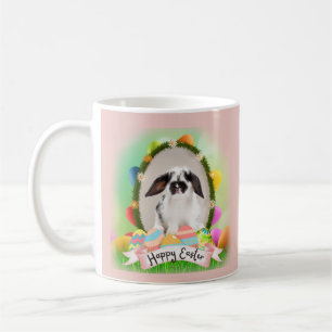 Caneca De Café coelho felz pascoa, design de ovo Coffee Mug