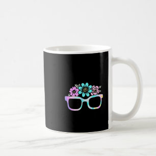 Caneca De Café Coelho fofo rosto coelho gravata tingimento óculos