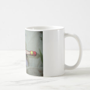 Caneca De Café Coelho Inspirador: Sempre Amor Sinal de Arte Impre