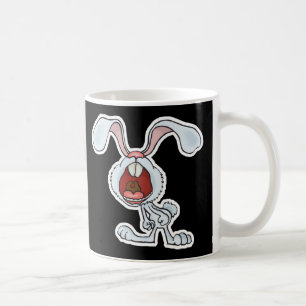 Caneca De Café coelho irritado gritando