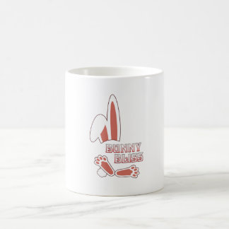 Caneca De Café Coelho Kawaii Espiando