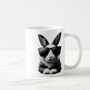 Caneca De Café Coelho legal com Páscoa de Jaqueta com pulmões