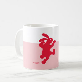 Caneca De Café Coelho Vermelho, Coelho Vermelho!