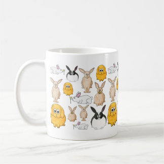 Caneca De Café Coelhos