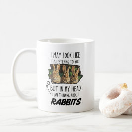 Caneca De Café Coelhos Engraçados