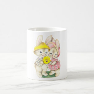 Caneca De Café Coelhos pequenos