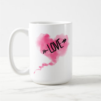Caneca De Café Cœur Nuage rose Tasse