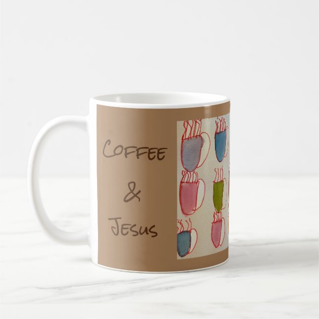 Caneca De Café Coffee and Jesus mug (Esquerda)
