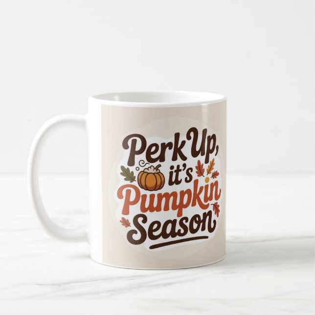 Caneca De Café Coffee autumn lovers (Esquerda)