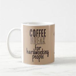 Caneca De Café Coffee Break – Great Ideas – Latte Beige