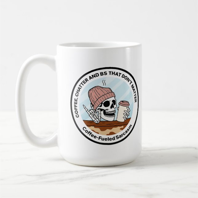 Caneca De Café Coffee Chatter & BS Mug (Esquerda)