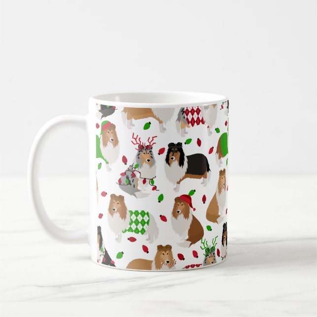 Caneca De Café Coffee Coffee Mug de Natal Rough (Esquerda)