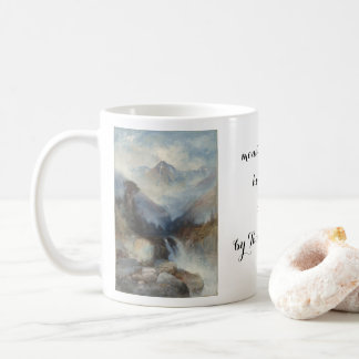 Caneca De Café coffee cup gallery art, mountain of the holy cross