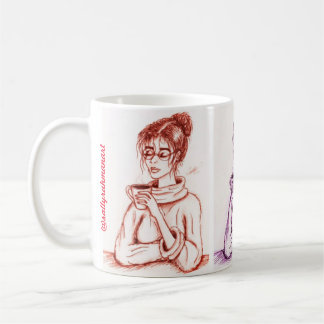 Caneca De Café Coffee Girl Mug