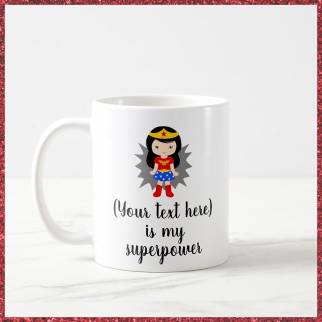 Caneca De Café Coffee Hero Superpower Mug (Criador carregado)