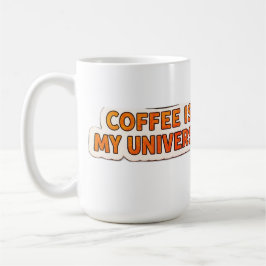 Caneca De Café Coffee Is My Universe – Funny Cosmic Coffee Lover