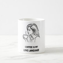 Coffee Lover Girl Mug: Sip and Savor