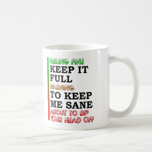 Caneca De Café Coffee Meter Funny Mug