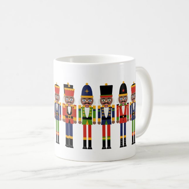Caneca De Café Coffee Mug Black Nutcracker (Frente Esquerda)