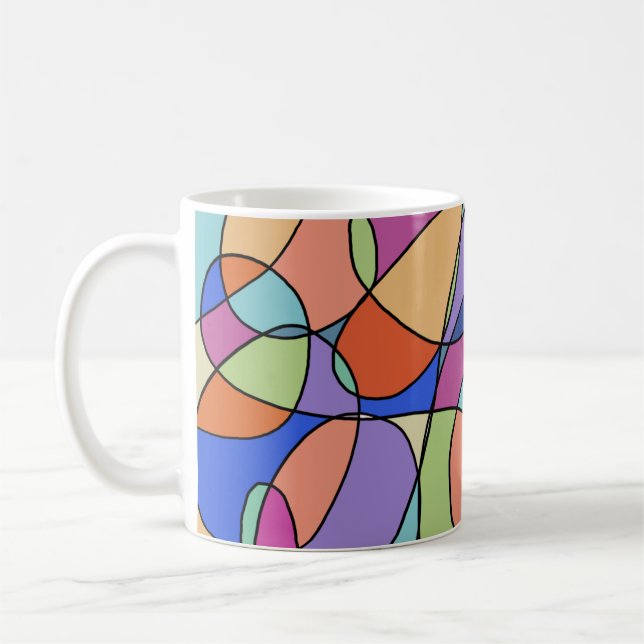 Caneca De Café Coffee Mug Colorido (Esquerda)