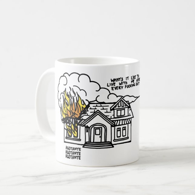 Caneca De Café Coffee Mug da Morte (Frente Esquerda)