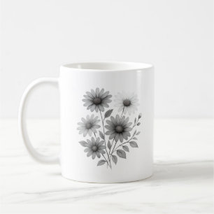 Caneca De Café Coffee Mug - Daisy Design - Corrine & Co