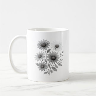Caneca De Café Coffee Mug - Daisy Design - Corrine & Co