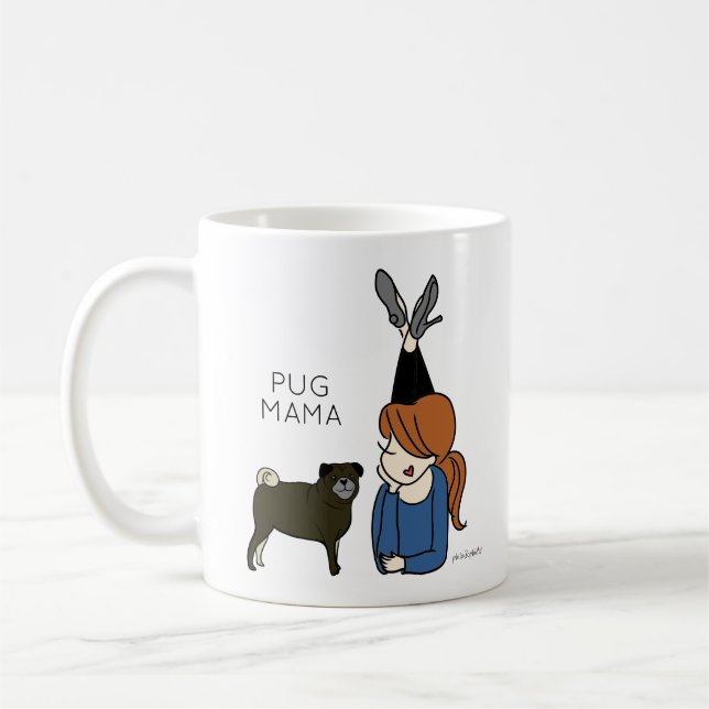 Caneca De Café Coffee Mug de Café da Mamãe Personalizada (Esquerda)