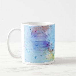 Caneca De Café Coffee Mug de tinta azul