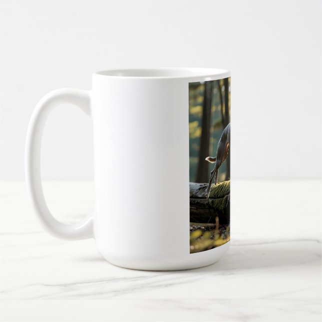 Caneca De Café Coffee Mug Elegante Greyhound (Esquerda)