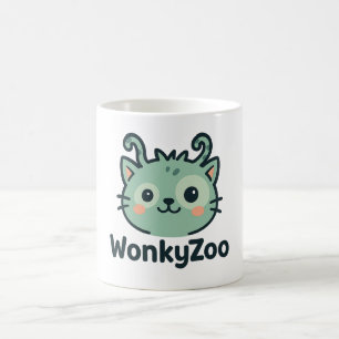 Caneca De Café Coffee Mug Engraçado   Wonky Zoo