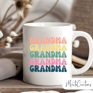 Caneca De Café coffee mug for mother's day gift for grandma