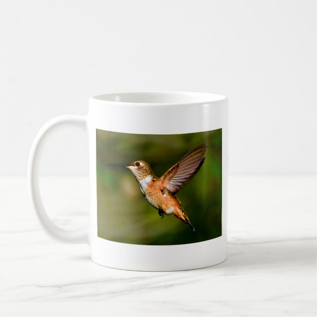 Caneca De Café Coffee Mug Inspiron Hummingbird (Esquerda)