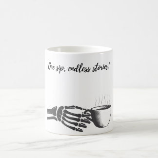 Caneca De Café "Coffee Mug: Sip and Smile"