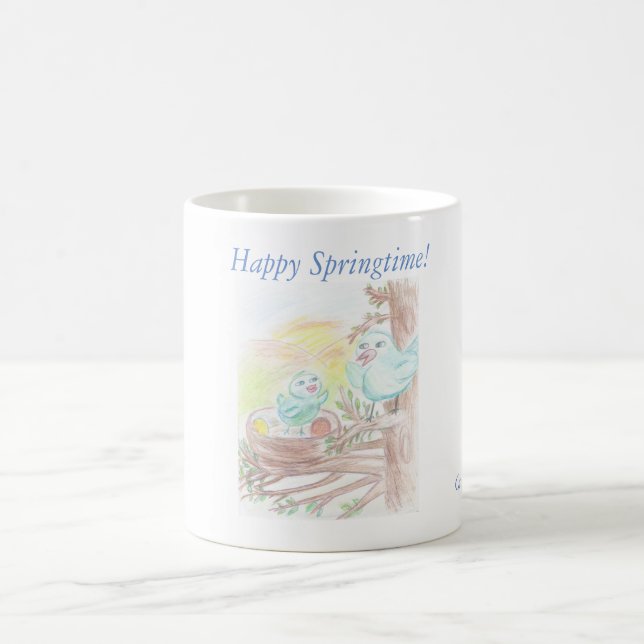 Caneca De Café Coffee Mug Springtime (Centro)